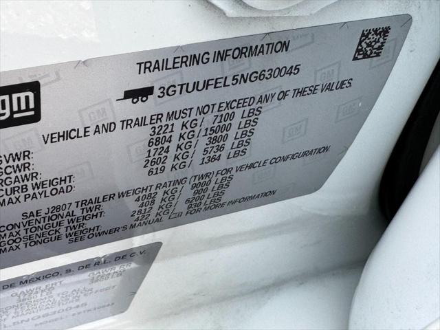 2022 GMC Sierra 1500 4WD Crew Cab Short Box AT4X