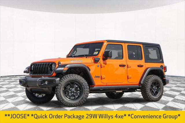 2025 Jeep Wrangler 4xe WRANGLER 4-DOOR WILLYS 4xe