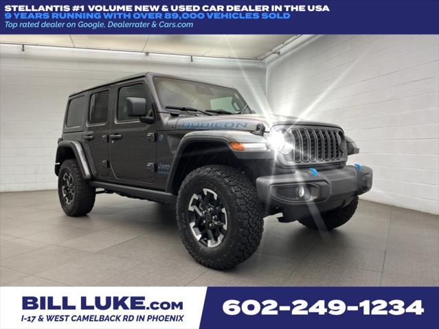 2025 Jeep Wrangler 4xe WRANGLER 4-DOOR RUBICON 4xe