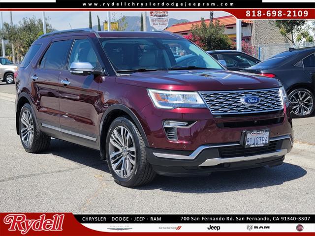 2018 Ford Explorer Platinum