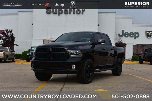 2017 RAM 1500 Night Crew Cab 4x4 57 Box