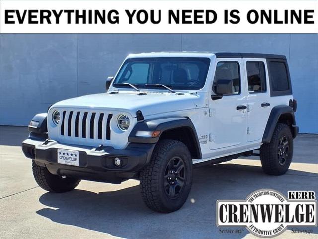 2020 Jeep Wrangler Unlimited Sport S 4X4
