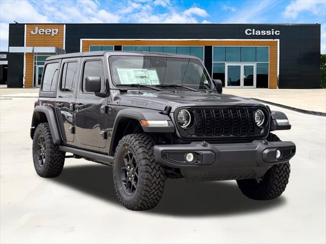 2025 Jeep Wrangler 4-Door Willys 4x4 for sale in Arlington, TX