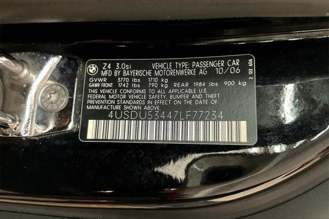 2007 BMW Z4 3.0si