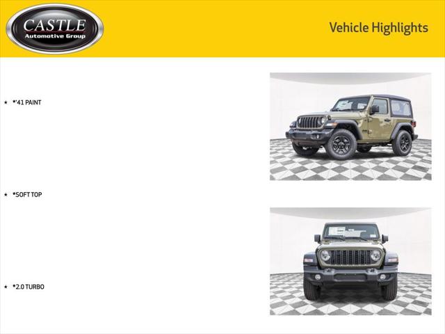 2025 Jeep Wrangler WRANGLER 2-DOOR SPORT