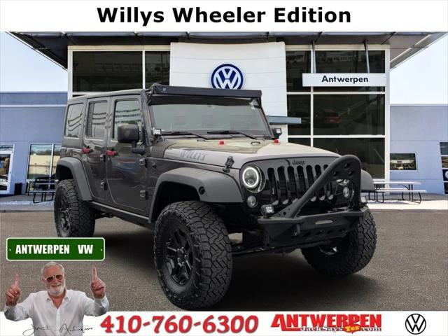 2016 Jeep Wrangler Unlimited Willys Wheeler