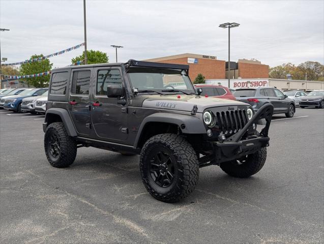 2016 Jeep Wrangler Unlimited Willys Wheeler