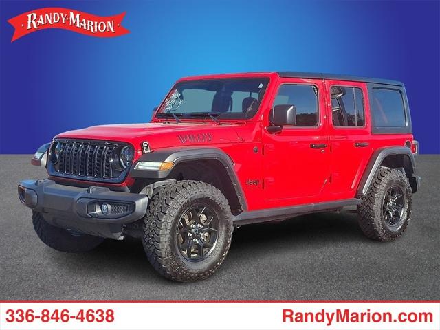 2024 Jeep Wrangler 4-Door Willys 4x4