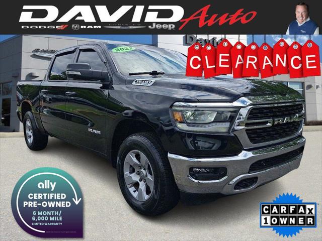 2022 RAM 1500 Big Horn Crew Cab 4x4 57 Box