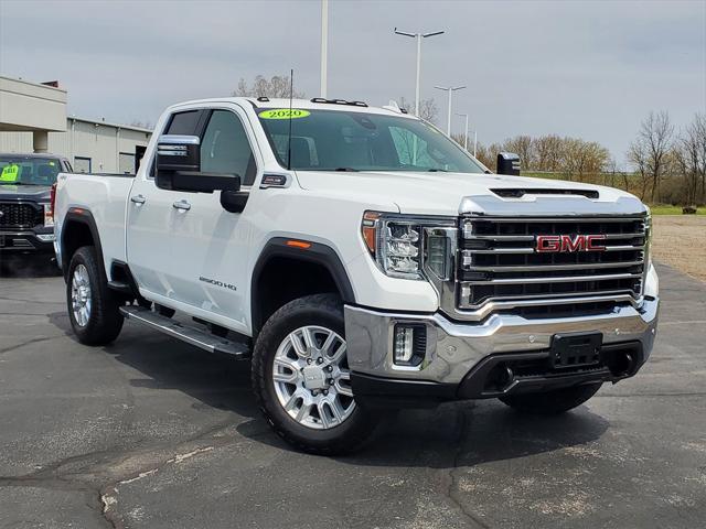 Used 2020 GMC Sierra 2500HD SLT with VIN 1GT59NE72LF333560 for sale in Waterford, MI