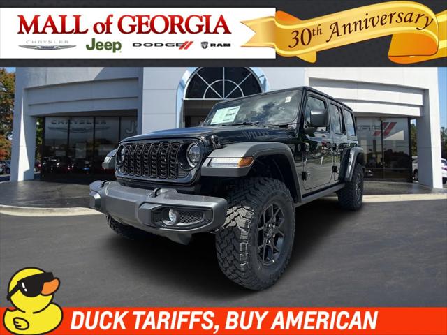 2025 Jeep Wrangler WRANGLER 4-DOOR WILLYS