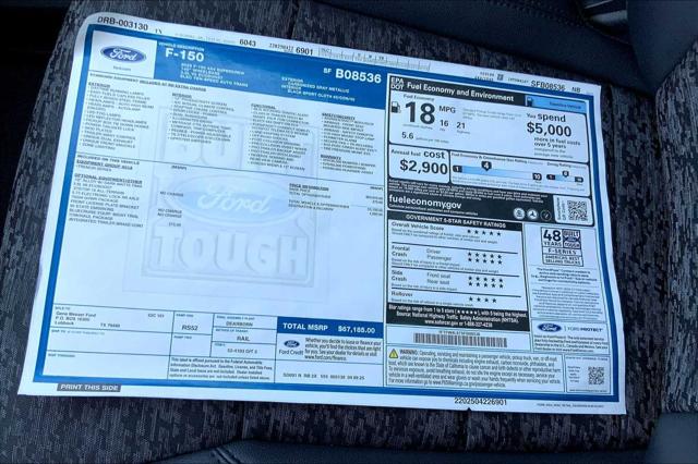New 2025 Ford F-150 For Sale in Lubbock, TX