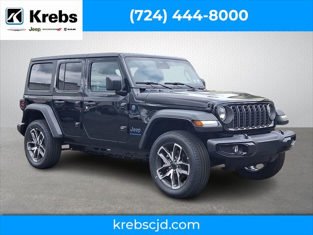 2025 Jeep Wrangler 4xe WRANGLER 4-DOOR SPORT S 4xe