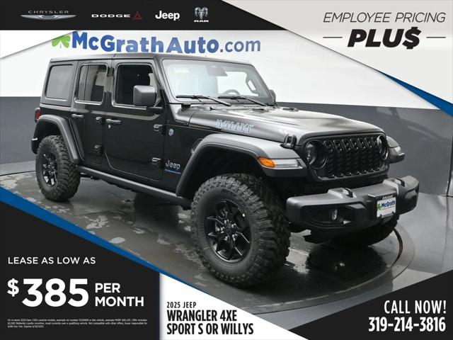 2025 Jeep Wrangler 4xe WRANGLER 4-DOOR WILLYS 4xe