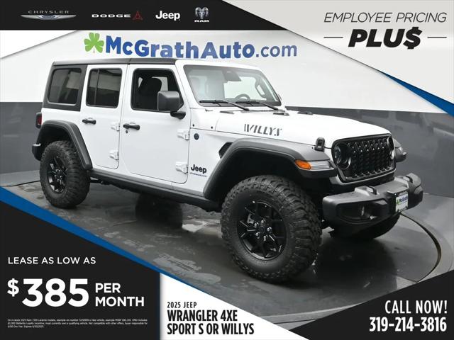 2025 Jeep Wrangler 4xe WRANGLER 4-DOOR WILLYS 4xe