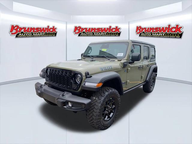 2025 Jeep Wrangler 4xe WRANGLER 4-DOOR WILLYS 4xe