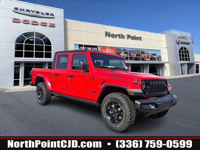2025 Jeep Gladiator GLADIATOR WILLYS 4X4 2025 Jeep Gladiator GLADIATOR WILLYS 4X4