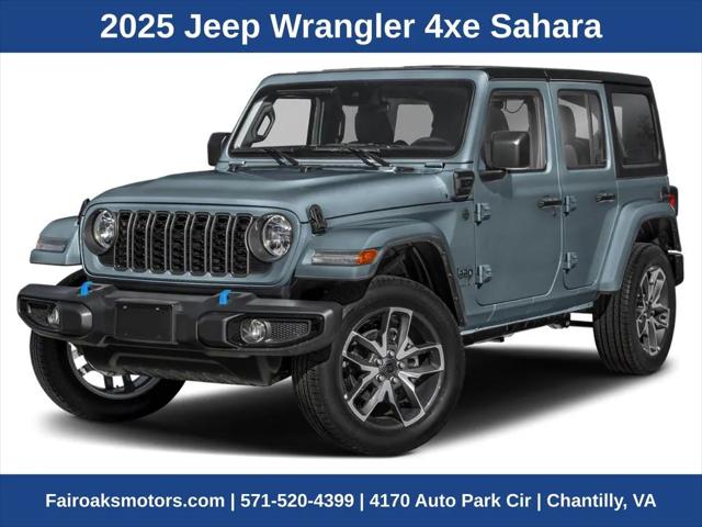 2025 Jeep Wrangler 4xe WRANGLER 4-DOOR SAHARA 4xe