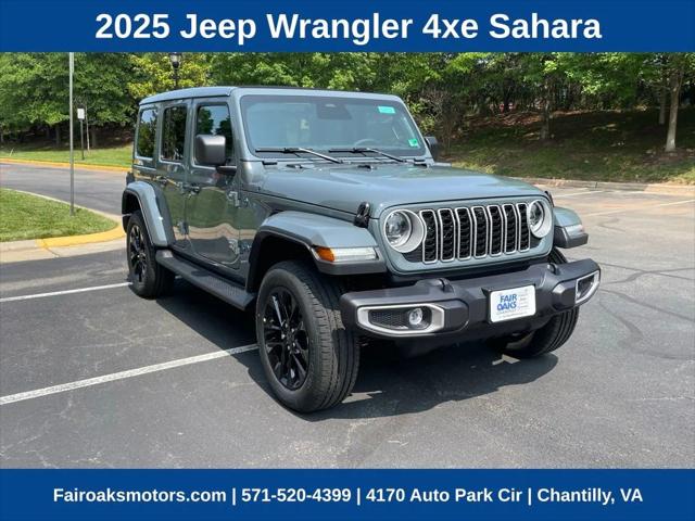 2025 Jeep Wrangler 4xe WRANGLER 4-DOOR SAHARA 4xe