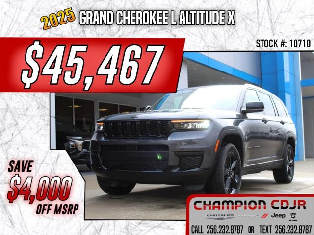 2025 Jeep Grand Cherokee GRAND CHEROKEE L ALTITUDE X 4X4