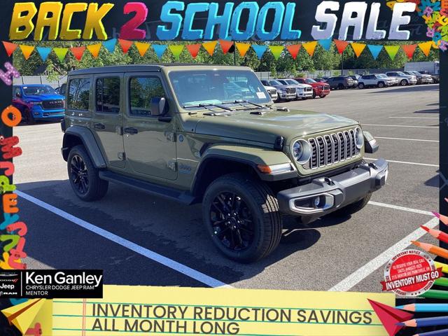 2025 Jeep Wrangler 4xe WRANGLER 4-DOOR SAHARA 4xe