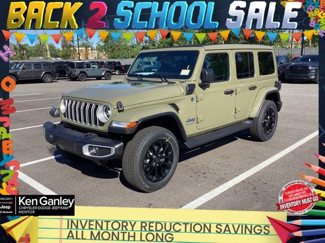 2025 Jeep Wrangler 4xe WRANGLER 4-DOOR SAHARA 4xe