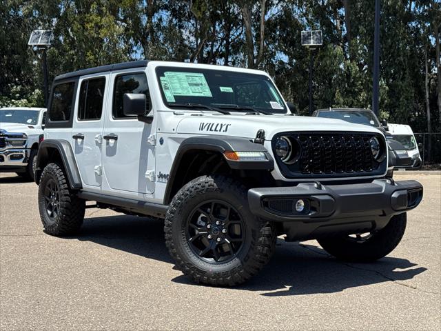 2025 Jeep Wrangler 4xe WRANGLER 4-DOOR WILLYS 4xe