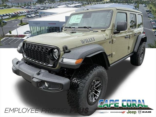 2025 Jeep Wrangler WRANGLER 4-DOOR WILLYS