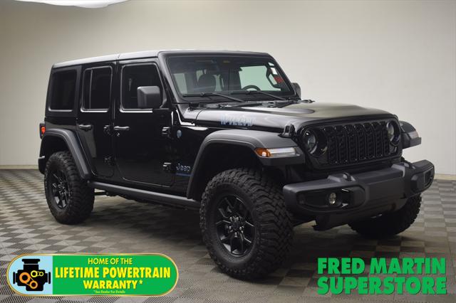 2025 Jeep Wrangler 4xe WRANGLER 4-DOOR WILLYS 4xe