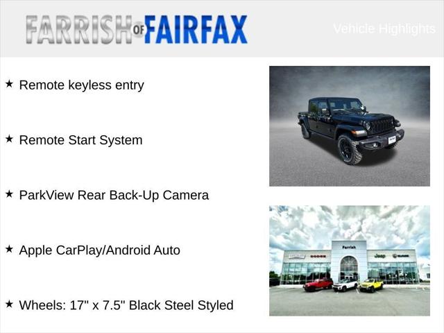 2025 Jeep Gladiator GLADIATOR WILLYS 4X4