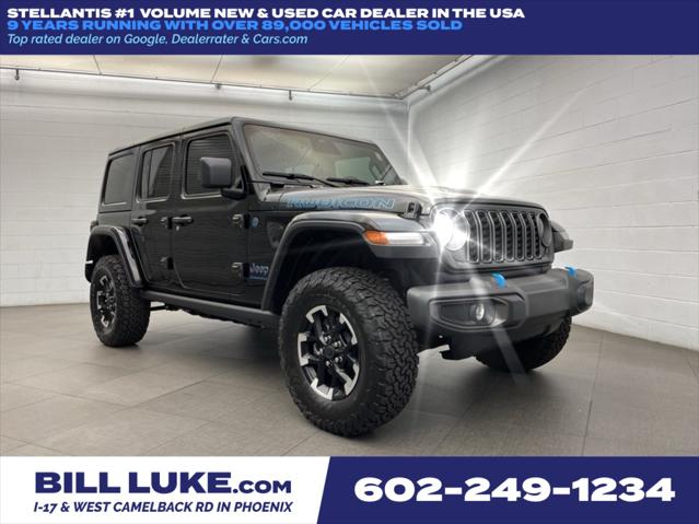 2025 Jeep Wrangler 4xe WRANGLER 4-DOOR RUBICON 4xe