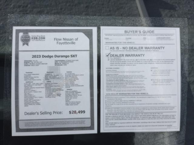2023 Dodge Durango SXT Launch Edition AWD