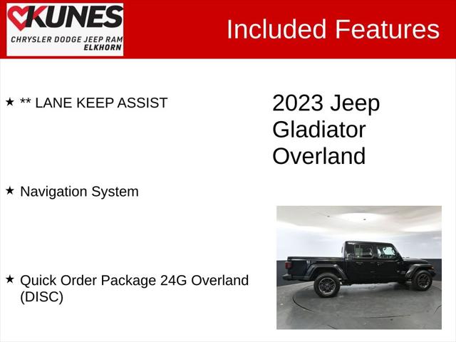 2023 Jeep Gladiator Overland 4x4