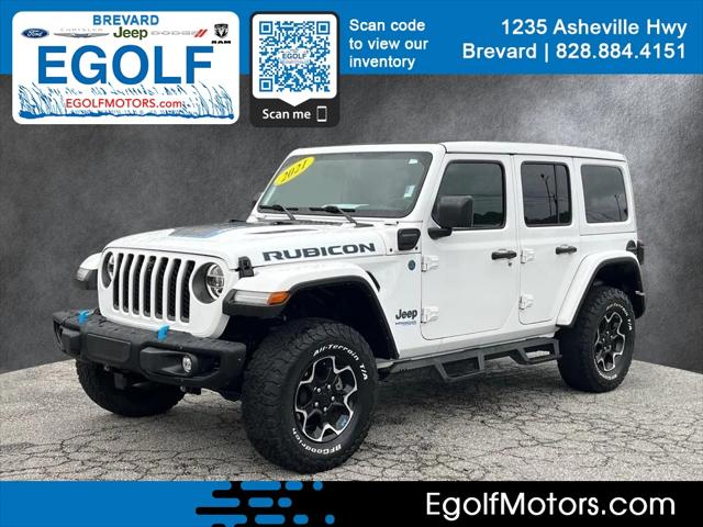 2021 Jeep Wrangler 4xe Unlimited Rubicon 4x4