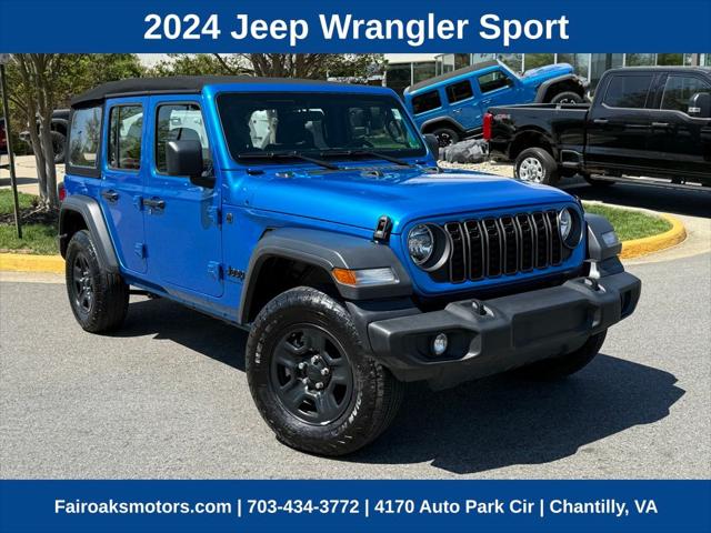 2024 Jeep Wrangler 4-Door Sport 4x4