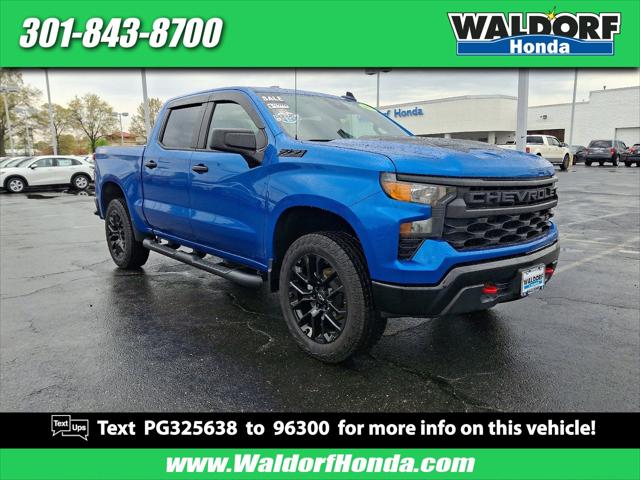 2023 Chevrolet Silverado 1500 4WD Crew Cab Short Bed Custom Trail Boss
