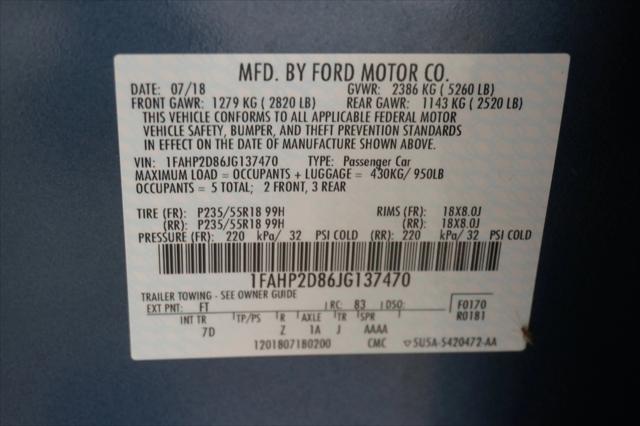 2018 Ford Taurus SE