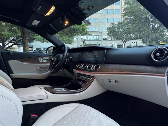 Used 2021 Mercedes-Benz E-Class E350 with VIN W1KZF8DB2MA945070 for sale in Woodlands, TX