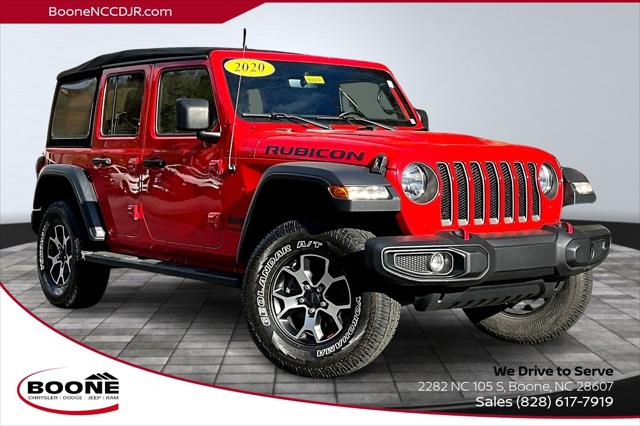 2020 Jeep Wrangler Unlimited Rubicon 4X4