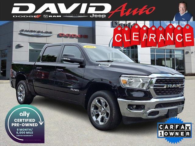 2022 RAM 1500 Big Horn Crew Cab 4x4 57 Box