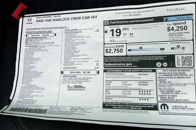 New 2025 RAM 1500 For Sale in Millington, TN