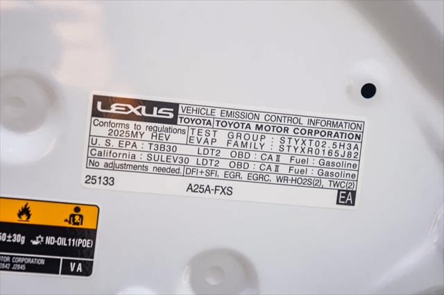 2025 Lexus NX 350h Premium