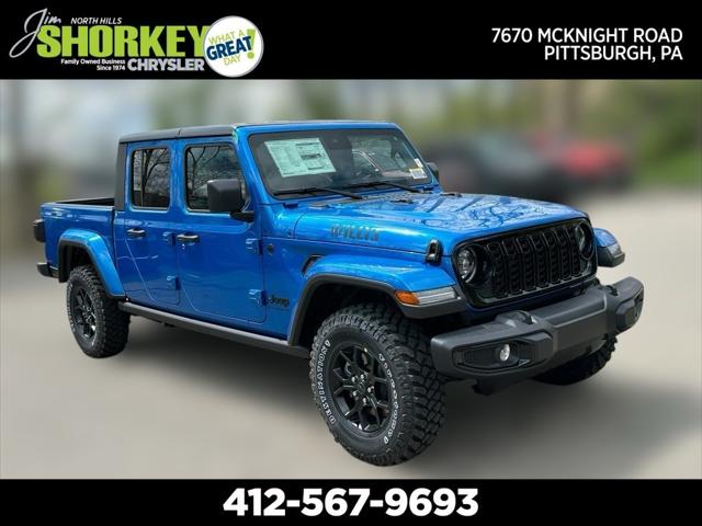 2025 Jeep Gladiator GLADIATOR WILLYS 4X4