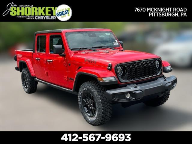 2025 Jeep Gladiator GLADIATOR WILLYS 4X4