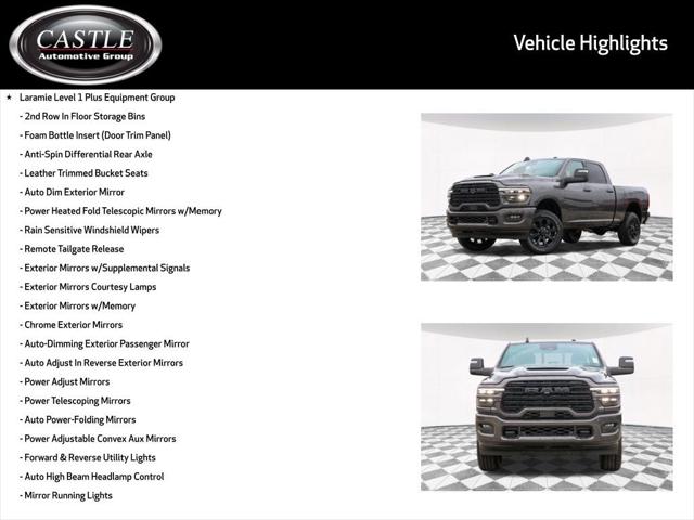 2025 RAM Ram 2500 RAM 2500 LARAMIE CREW CAB 4X4 64 BOX