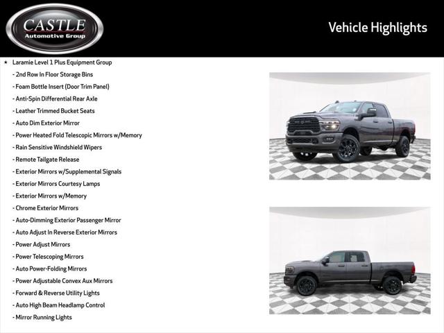 2025 RAM Ram 2500 RAM 2500 LARAMIE CREW CAB 4X4 64 BOX