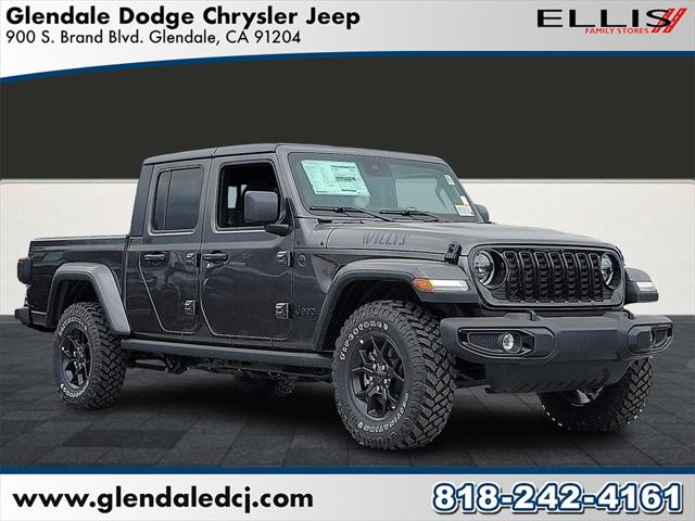 2025 Jeep Gladiator GLADIATOR WILLYS 4X4 2025 Jeep Gladiator GLADIATOR WILLYS 4X4