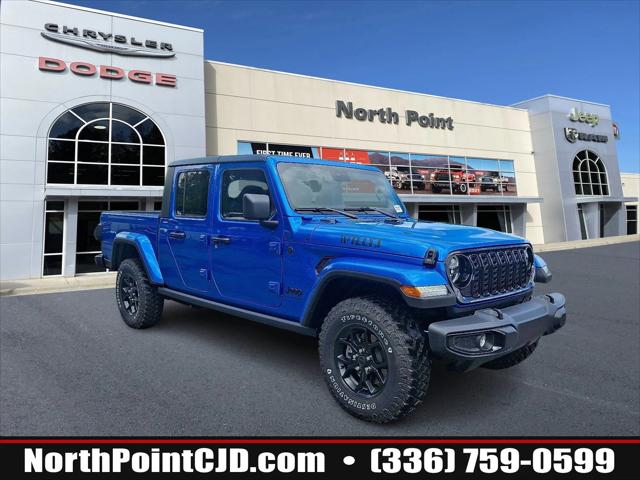 2025 Jeep Gladiator GLADIATOR WILLYS 4X4 2025 Jeep Gladiator GLADIATOR WILLYS 4X4