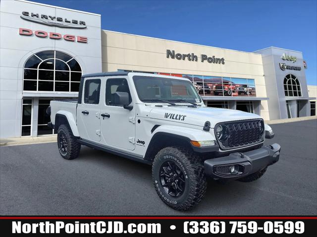 2025 Jeep Gladiator GLADIATOR WILLYS 4X4 2025 Jeep Gladiator GLADIATOR WILLYS 4X4