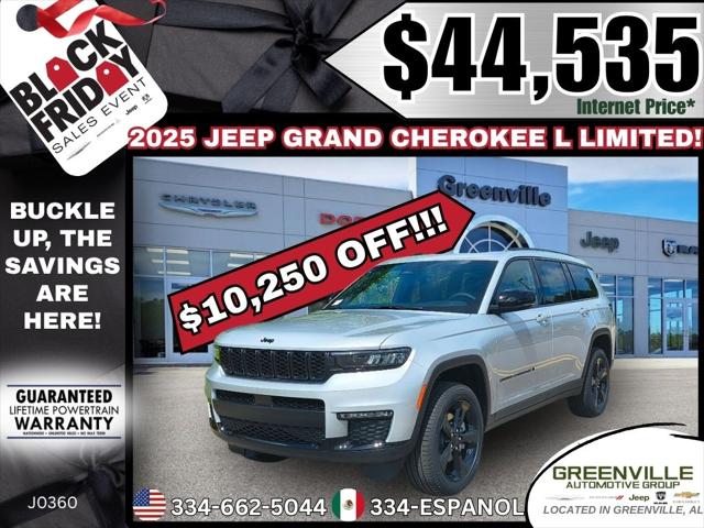 2025 Jeep Grand Cherokee GRAND CHEROKEE L LIMITED 4X4 2025 Jeep Grand Cherokee GRAND CHEROKEE L LIMITED 4X4